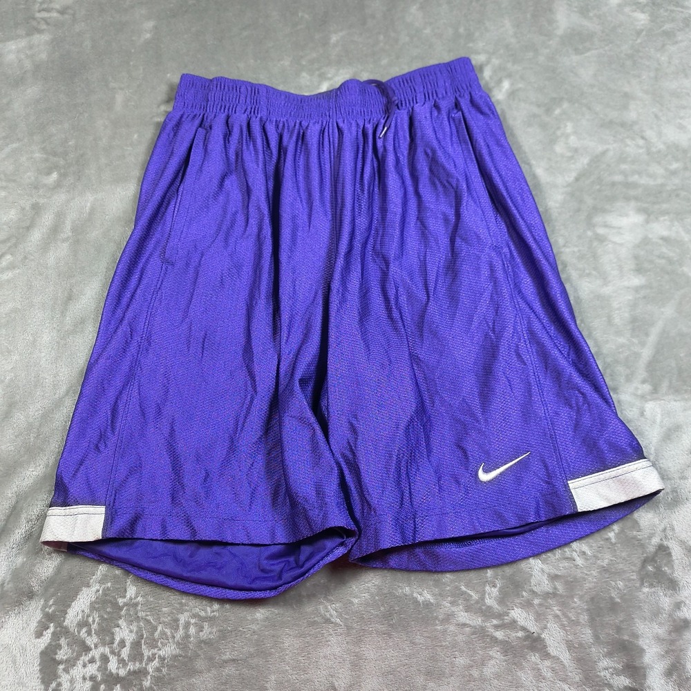 Nike Basketball Shorts Mens Gym Purple Gym Workout Training Performance